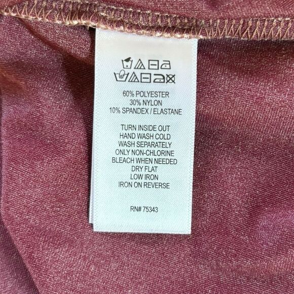 Cynthia Rowley Sleeveless Mini Dress Crushed Velvet High Neck Womens Small Pink - Picture 7 of 9